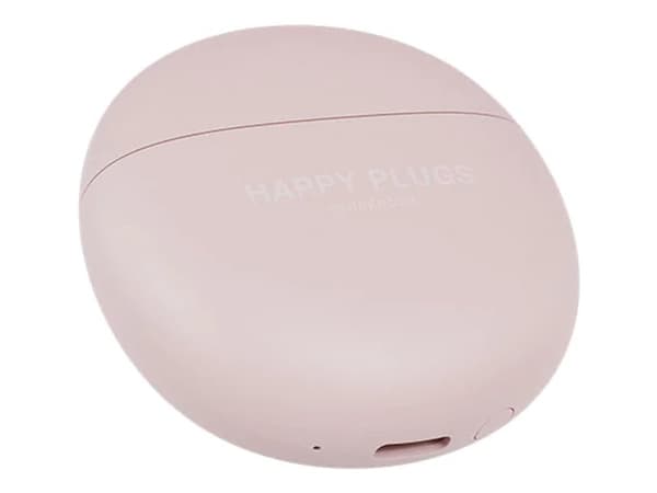 Happy Plugs JOY Lite - True wireless-hörlurar med mikrofon - öronknopp - Bluetooth - rosa