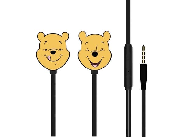Disney Winnie the Pooh 002 gula hörlurar