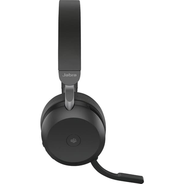 Jabra Evolve2 75 Telefon Over Ear-hörlurar Sladd Svart Batteriladdningsindikering, Mikrofonljudavstängning