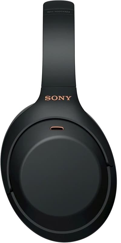 Sony WH-1000XM4 støyreduserende trådløse hodetelefoner, svart