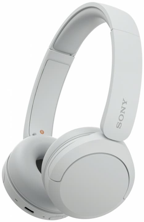 Sony WH-CH520 - Trådlösa On-Ear hörlurar, Vit