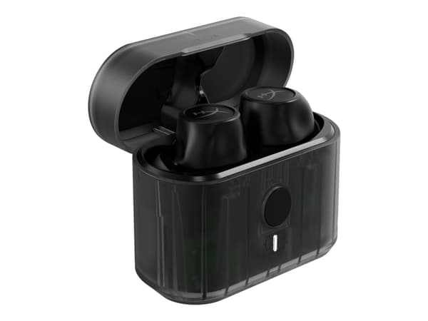 HyperX Cirro Buds Pro - True wireless-hörlurar med mikrofon - inuti örat - Bluetooth - aktiv brusradering - svart - för Nintendo Switch