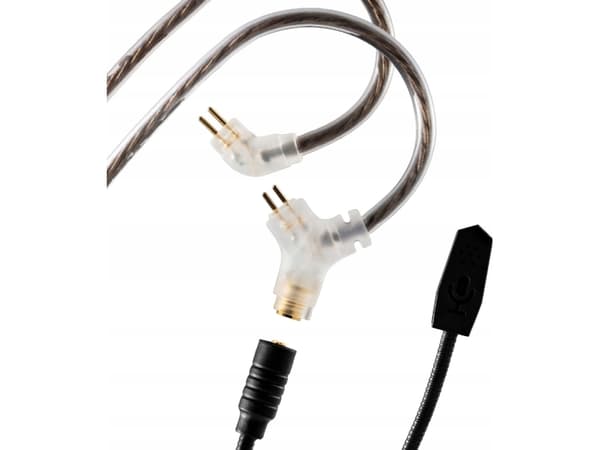 Kinera Kinera GRAMR - 2-pin 0.78 cable with microphone + USB-C adapter