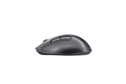 DELTACO Lydløs Bluetooth-kontormus med 5 knapper, 600-1200 DPI, svart