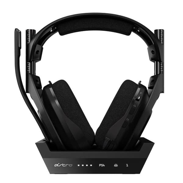 ASTRO A50 langattomat pelikuulokkeet lataustelakalla 2,4 GHz langaton Dolby PS5 PS4 PC