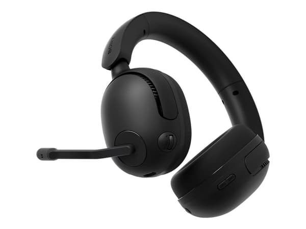 Sony INZONE H5 - Headset - fullstorlek - radio - trådlös, kabelansluten - 3,5 mm kontakt - svart