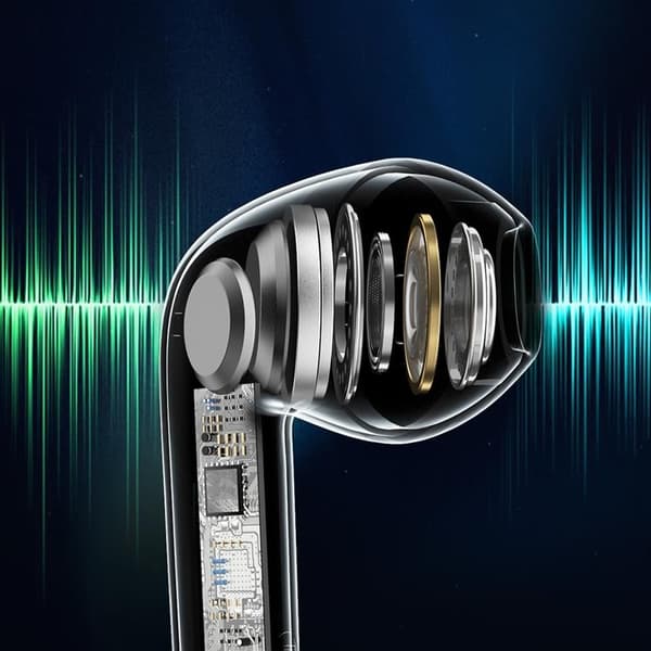 Dudao TWS In-Ear 5.3 Bluetooth Trådlös Hörlurar - Vit
