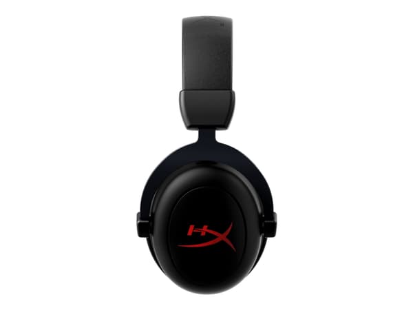 HyperX Cloud II - Headset - fullstorlek - 2,4 GHz - trådlös - USB, 3,5 mm kontakt - svart