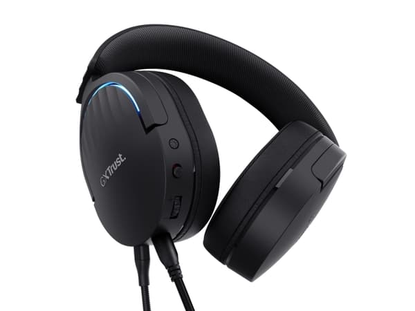 Trust GXT 490 Fayzo - Headset - fullstorlek - kabelansluten - USB - svart