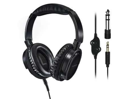 Hama HQ, Koblet med ledninger (ikke trådløs), Musikk, Hodetelefoner, Sort