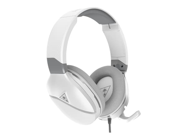 Turtle Beach Recon 200 Gen 2 - Headset - fullstorlek - kabelansluten - 3,5 mm kontakt - vit