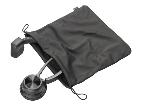 Poly Voyager 4310 - Headset - på örat - Bluetooth - trådlös, kabelansluten - USB-A - svart - Certifierad för Microsoft-teams