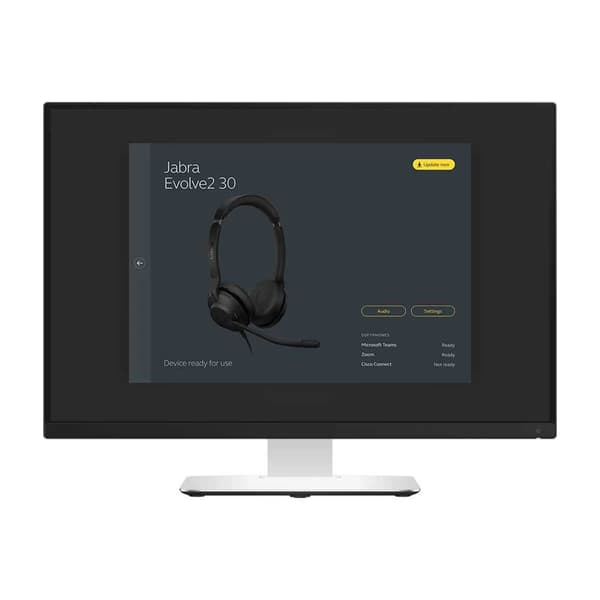 Jabra Hörlurar Med Mikrofon Evolve2 30 Se Silver