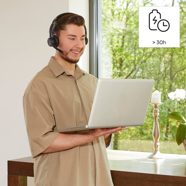 Hama Headset PC Office Stereo On-Ear BT700 Bluetooth Svart