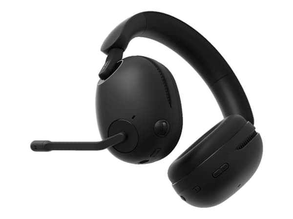 Sony INZONE H9 - Headset - fullstorlek - Bluetooth / radio - trådlös - aktiv brusradering - svart