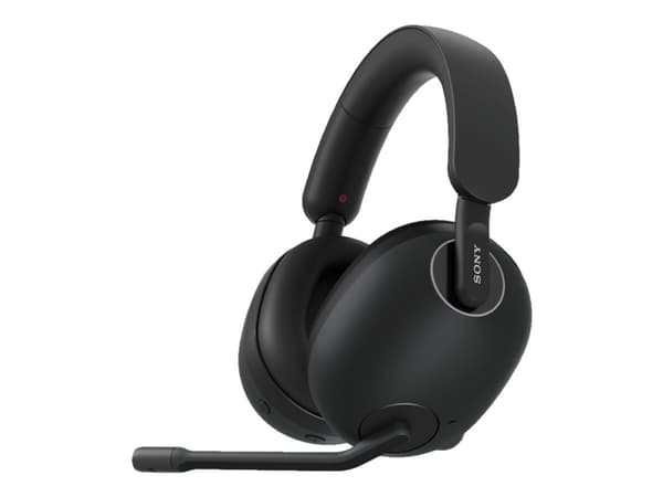 Sony INZONE H9 - Headset - fullstorlek - Bluetooth / radio - trådlös - aktiv brusradering - svart