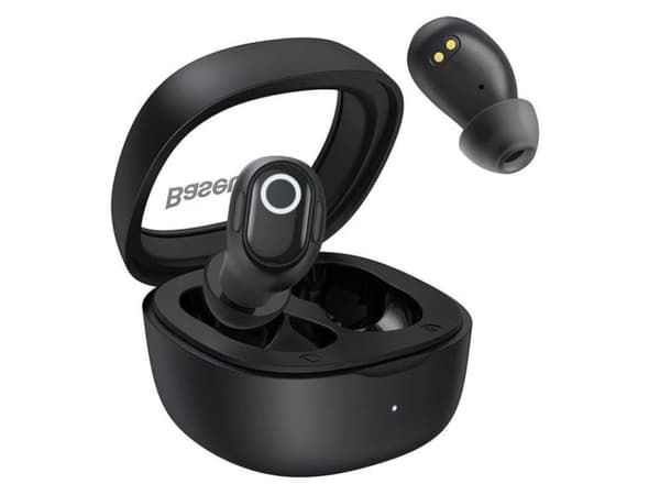 Trådløse hodetelefoner Baseus Bowie WM02 TWS Bluetooth 5.0 OS - Svart