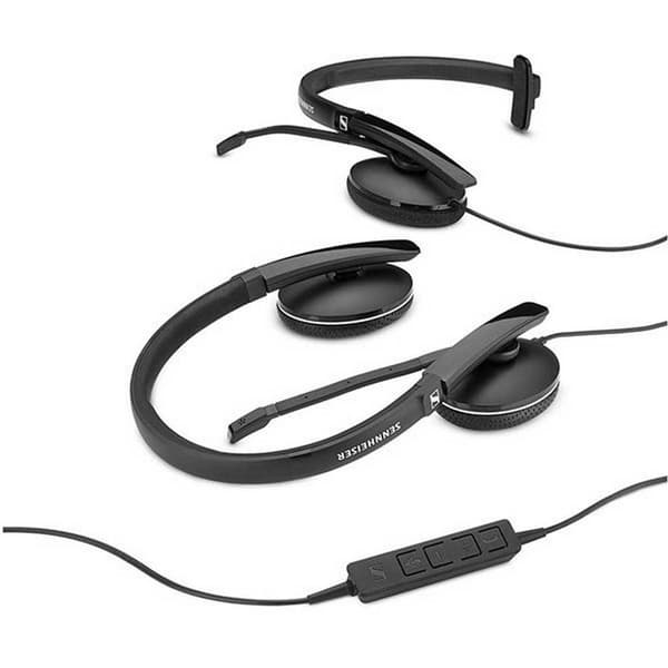 Sennheiser Hörlurar Sc 135 Usb Svart