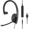 Miniatyrbild 1 av 7: Sennheiser Hörlurar Sc 135 Usb Svart