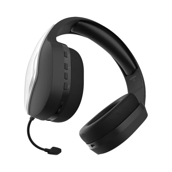 Zalman headset ZM-HPS700W / herní / náhlavní / bezdrátový / 50mm měniče / 3,5mm jack / bíločerný