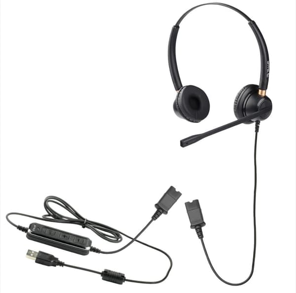 Casti Tellur Voice 5200N USB, negru