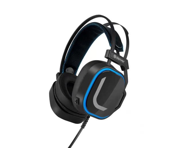 Denver GHS-131 headphones/headset Wired Head-band Gaming Black