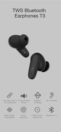 Pikkukuva 1 / 10: Orsen T3 Bluetooth Earphones Black