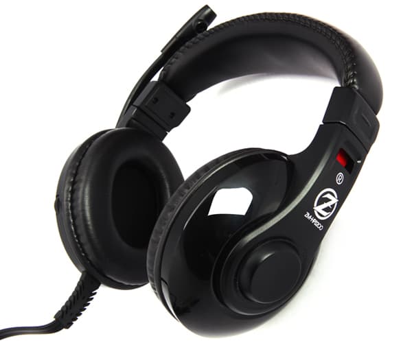 Zalman headset ZM-HPS200 / herní / náhlavní / drátový / 40mm měniče / 2x 3,5mm jack