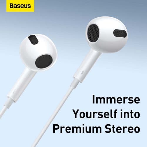 Baseus Encok H17 Earphones (white)
