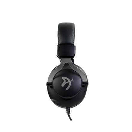 AROZZI herní sluchátka ARIA Black/ náhlavní/ 2x 3,5" jack/ redukce na 1x 3,5" jack/ odnímatelný mikrofon