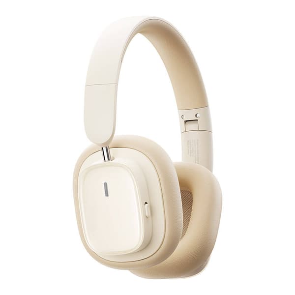 Wireless Headphones with Noise-Cancellation Baseus Bowie H1i (White)