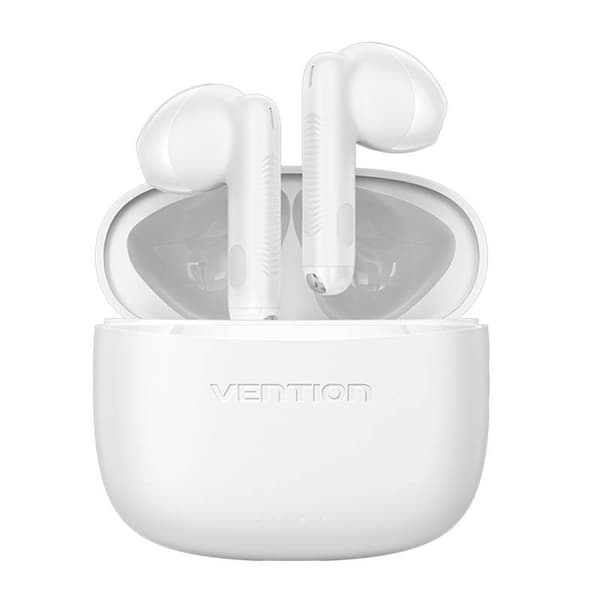 Casca Vention, wireless,tip butoni,utilizare smartphone,BT 5.3, mic pe casca,USB Type-C,acumulator charging case 300mAh,durata baterie pana la 30 ore,