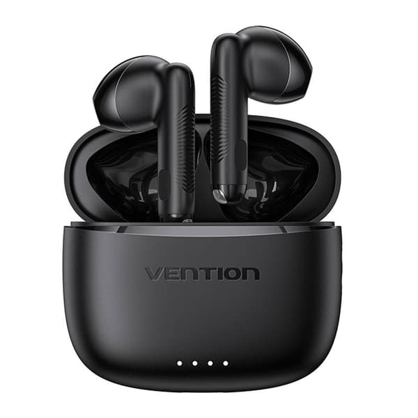 Casca Vention, wireless,tip butoni,utilizare smartphone, BT 5.3,mic pe casca, USB Type-C,acumulator charging case 300mAh,durata baterie pana la 30h,ne
