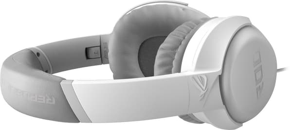 ASUS ROG Strix Go Core Moonlight White Wired Gaming Headset Discord Certified Mic Hi-Res Audio 40mm Drivers Lightweight 3.5mm