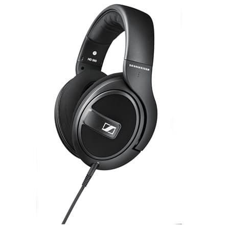 Sennheiser HD 569 Over-Ear Headphones with Detachable Cables, Black EU