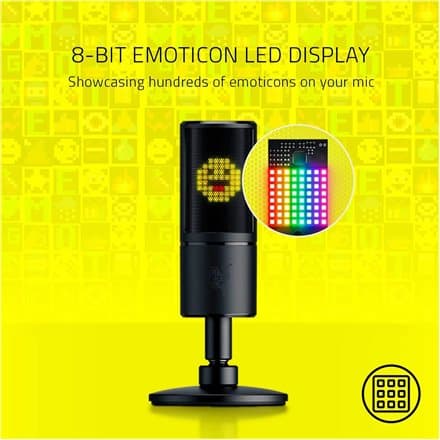 Razer Seiren Emote Black Studio microphone