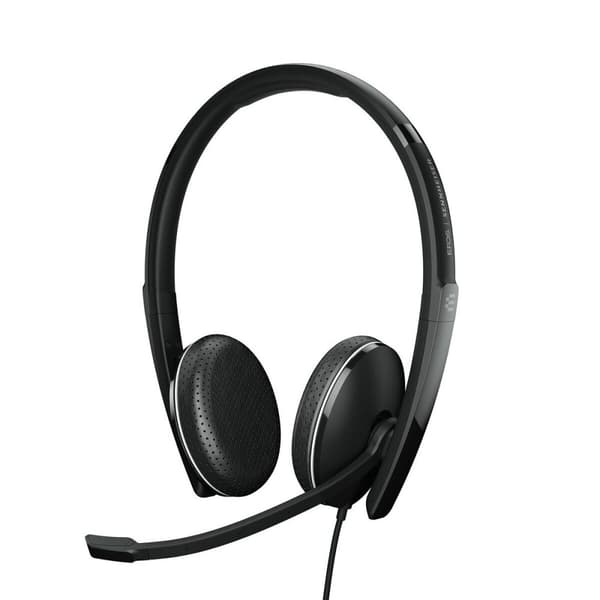 Hovedtelefoner med mikrofon Epos Adapt 165T Sort