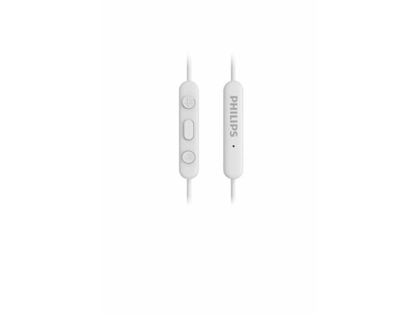 Philips TAE5008WT - Ørepropper med mikrofon - i øret - kablet - USB-C - hvit