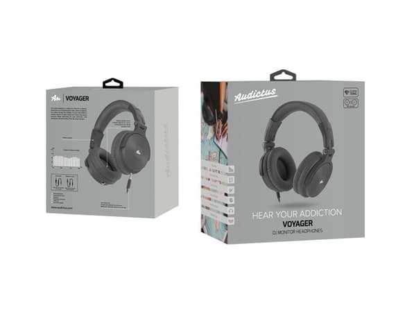 Audictus VOYAGER Headphones Wired & Wireless Handheld Calls/Music Black