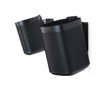 Flexson Wall Mount for Sonos One, One SL and Play:1, Pair, Black