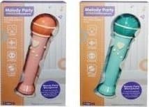 Microphone with sound and MP3 MIX function