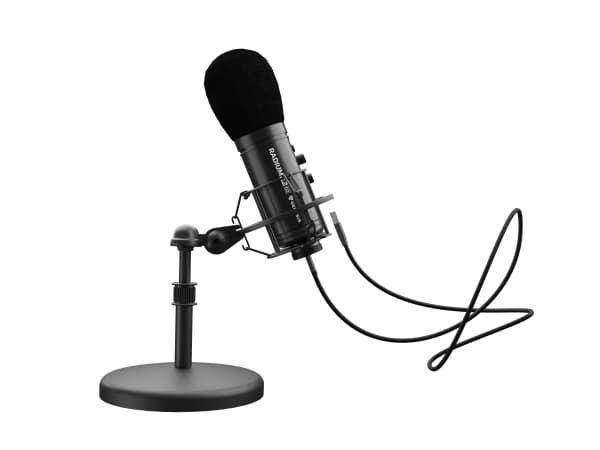 GENESIS Radium 600 G2, Bordmikrofon, -36 dB, 30 - 18000 Hz, 48 kHz, Énveis/kardioide, Kondensator