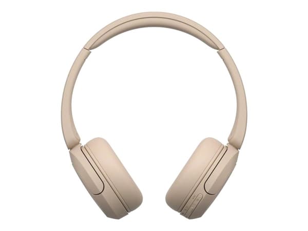 Sony WH-CH520 - Kuulokkeet mikrofonilla. - korvassa - Bluetooth - langaton - beige