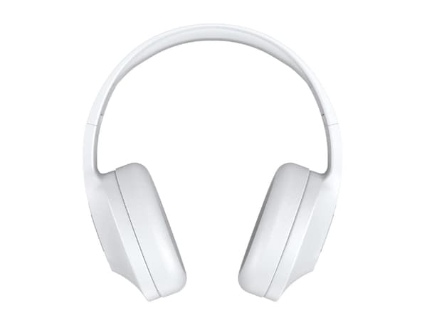 Celly FLOWBEAT - Hörlurar med mikrofon - fullstorlek - Bluetooth - trådlös - vit
