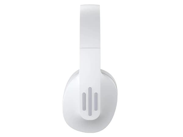 Celly FLOWBEAT - Hörlurar med mikrofon - fullstorlek - Bluetooth - trådlös - vit