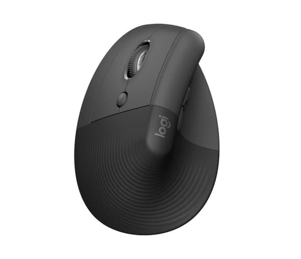 Logitech Lift Left Vertical Ergonomic Mouse, grafittsvart