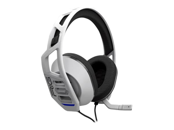 RIG 300 PRO HS - Hodesett - full størrelse - kablet - 3,5 mm jakk - lydisolerende - hvit - for Sony PlayStation 4, Sony PlayStation 5
