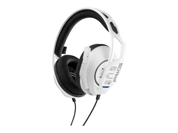 RIG 300 PRO HS - Hodesett - full størrelse - kablet - 3,5 mm jakk - lydisolerende - hvit - for Sony PlayStation 4, Sony PlayStation 5