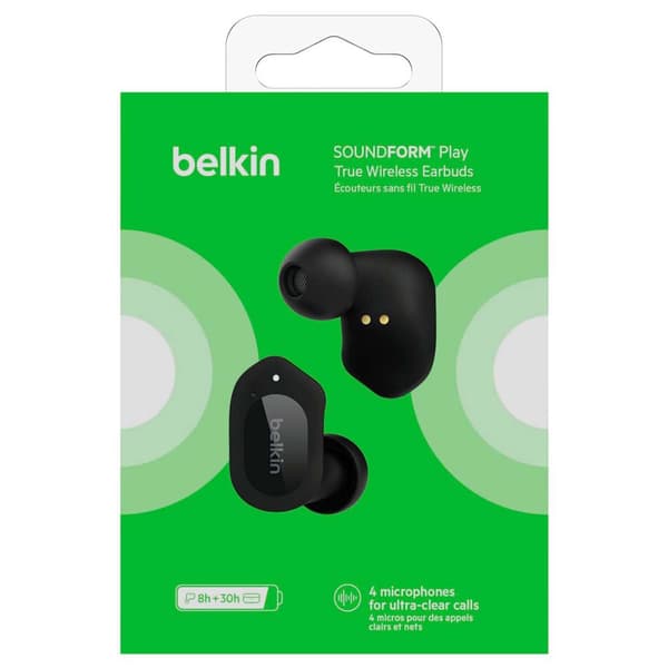 Belkin Trådløse Høretelefoner Soundform Play Blå