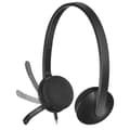 Miniatyrbillede 6 af 10: Logitech Hovedtelefoner H340 Sort